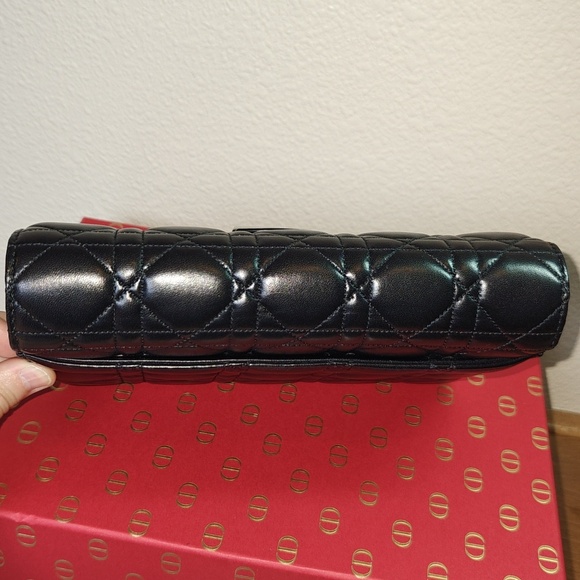 Miss Dior Black Quilted Bag with Silver Tone Hardware - Picture 4 of 16